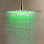 12 inch Stainless Steel Shower Head with Color Changing LED Light
