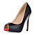  Leatherette Stiletto Heel Peep Toe Sandals / Pumps Party / Evening Shoes