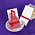  Bride & Groom Cutout Wedding Invitation - Set of 50 (More Colors)