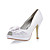  Satin Stiletto Pumps With Flower For Wedding (More Colors)