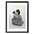  Printed Art People Boy and Dog by Nora Hernandez