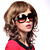  Capless Medium Curly 100% Human Hair Wigs
