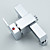  Contemporary Tub Shower Faucet with Hand Shower