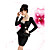  super mooie sexy queen jurk (slank gesneden)