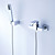  Contemporary Tub Shower Faucet with Hand Shower