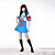  Japanse school uniform cosplay kostuum geïnspireerd door Haruhi Suzumiya