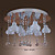  Lámpara Chandelier de Cristal con 9 Bombillas - DETMOLD