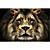  Printed Art Animal Lion by SD Smart
