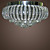  Lámpara Chandelier de Cristal con 5 Bombillas - NAPIER