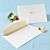  Graceful Blue Folded Wedding Invitation With Ribbon (Set of 50)
