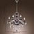  Crystal Chandelier with 6 Lights - Graceful Candle Featured Style