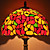  Tiffany Designed Table Light with 1 Light