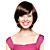  Capless Short High Quality Synthetic Elegant Straight Wigs