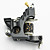  4 Cast Iron Tattoo Gun Kit for Lining and Shading (40 8ml Colors Included)