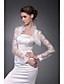  Long Sleeves Lace Bridal Jacket / Wedding Wrap (WSM0402)