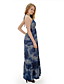  dye-tie strapless a-lijn jurk halter / dames jurken (ff-1802be001-0736)
