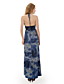  dye-tie strapless a-lijn jurk halter / dames jurken (ff-1802be001-0736)