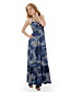  dye-tie strapless a-lijn jurk halter / dames jurken (ff-1802be001-0736)