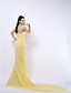  A-line Sweetheart Court Train Cannes Film Festival/ Evening Dress (FSD0130)