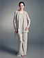  Chiffon Jacket & Chiffon Pant Set