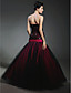  Trumpet/ Mermaid Sweetheart Floor-length Sequined Tulle Prom Dress