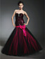  Trumpet/ Mermaid Sweetheart Floor-length Sequined Tulle Prom Dress