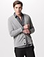  homem botão trimes fechamento v-pescoço cashmere cardigan