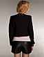  Beaded Badges Design Lace Long Sleeves V Neckline Blazer / Women's Blazers (FF-D-BI0736101)