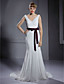  Satin Tie bow Wedding/ Bridal Ribbon Sash