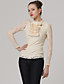  Spitze Rollkragen Langarm T-Shirt / T-Shirts (FF-B-0736803)