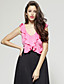  ts ryggløse ruffle bluse skjorte