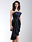  Satin Sheath/Column Strapless Short/Mini Cocktail Dress inspired by Grammy