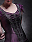  Taffeta A-line V-neck Court Train Evening Dress inspired by Taylor Swift