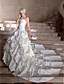  AILSA - Abito da Sposa in Raso e Pizzo