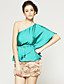 TS One-Shoulder Smooth Blouse Shirt