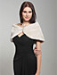  maniche faux fur jacket wedding bridal / scialli