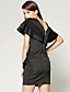  TS Nude Ruffle Dress