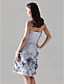  HIBA - Vestido de Dama de honor de Tafetán