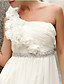  Clearance!Sheath/ Column One Shoulder Floor-length Chiffon Evening Dress