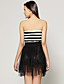  ts striscia mini abito tutu