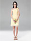  LÍA - Robe de Demoiselle d'Honneur Mousseline Satin