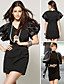  TS V Neck Butterfly Sleeves Dress