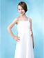  A-line Princess Spaghetti Straps Floor-length Chiffon Junior Bridesmaid Dress