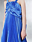  Sheath/ Column Straps Floor-length Elastic Silk-like Satin Junior Bridesmaid Dress