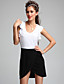  Women's Cotton Sleeveless V Neck Dress