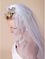  à deux vitesses voiles de mariage coude avec un crayon pointe