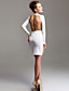  ts backless Longsleeve BodyCon Kleid (weitere Farben)