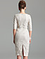  ts vintage stil kniplinger kappe kjole