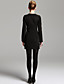  TS Mesh Deep V Sheath Dress