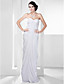  Chiffon Sheath/Column Floor-length Floor-length Evening Dress inspired by Giuliana Rancic